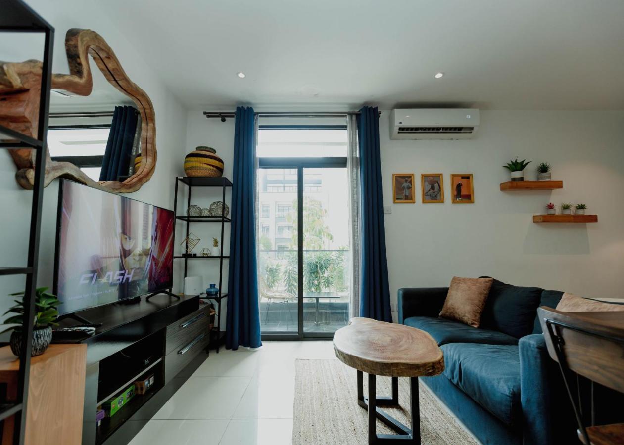 Enjoy Luxury Studio W/Pool @Embassy Gardens 阿克拉 外观 照片